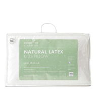 Detailed information about the product Downtime Kids Low Profile Latex Pillow - White By Adairs (White Pillow)