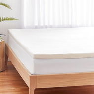 Detailed information about the product Adairs White Single Downtime Memory Foam Mattress Topper