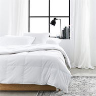 Detailed information about the product Downtime Opulence Goose Down Quilt - White By Adairs (White Super King)
