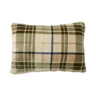 Detailed information about the product Fetch Green Maisy Biscuit & Forest Check Pet Pillow By Adairs