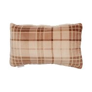 Detailed information about the product Adairs Pink Pillow Fetch Maisy Biscuit & Spice Check Pet