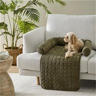 Detailed information about the product Adairs Green Large Corduroy Fold Pet Bed
