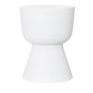 Detailed information about the product Mark Tuckey White Side Table Metal Egg Cup