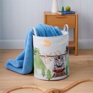 Detailed information about the product Mattel Thomas The Tank Engine Printed Basket - Blue By Adairs (Blue Basket)