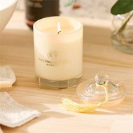 Detailed information about the product Adairs White 360g Pineapple Coconut & Lime Candle