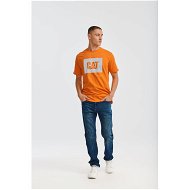 Detailed information about the product Caterpillar Advanced Reflective Logo Tee Mens Firecracker