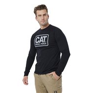 Detailed information about the product Caterpillar Cat Diesel Power L/S Tee Mens Heather Grey