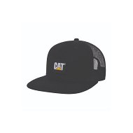 Detailed information about the product Caterpillar Cat Logo Patch Trucker Mens Pitch Black
