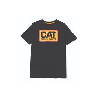 Detailed information about the product Caterpillar Diesel Power Tee Mens Black/Orange