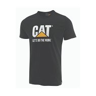 Detailed information about the product Caterpillar Do The Work Logo Tee Mens Pitch Black