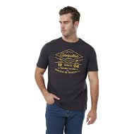 Detailed information about the product Caterpillar Historic Tradition Graphic Tee Mens Washed Black