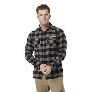 Detailed information about the product Caterpillar Plaid Shirt Mens Charcoal/Black
