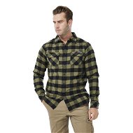 Detailed information about the product Caterpillar Plaid Shirt Mens Marshland/Black