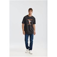 Detailed information about the product Caterpillar Street Vibes Graphic Tee 5 Mens Washed Black