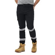 Detailed information about the product Caterpillar Taped Elite Operator Trouser Mens Black