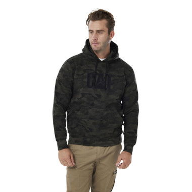 Caterpillar Trademark Hooded Sweat Mens Camo