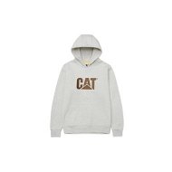 Detailed information about the product Caterpillar Trademark Hooded Sweat Mens Cream Heather