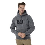 Detailed information about the product Caterpillar Trademark Hooded Sweat Mens Dark Heather Grey(New Add)
