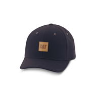 Detailed information about the product Leather Patch Cap by Caterpillar