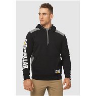 Detailed information about the product Logo Panel Hooded Sweatshirt by Caterpillar