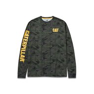 Detailed information about the product Trademark Banner Long Sleeve Tee by Caterpillar