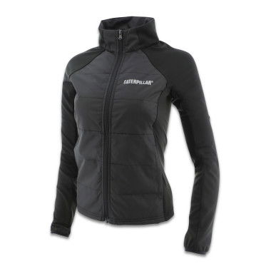 Womens Connect Hybrid Fleece Jacket by Caterpillar