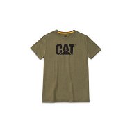 Detailed information about the product Womens Trademark Logo Tee by Caterpillar