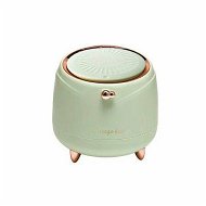 Detailed information about the product 0.4 Gallon Desktop Kitchen Mini Bathroom Trash Cans With Lid Waste Basket For Office Bedroom - Green.