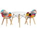 1 Artiss Dining Table and 2 Chairs Set DSW 90cm. Available at Crazy Sales for $399.95