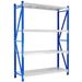 1 Bay Garage Storage Steel Rack Long Span Shelving 2.0m-wide 800kg. Available at Crazy Sales for $469.96