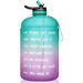 1 Gallon/128 Oz Motivational Water Bottle With Time Marker And Straw BPA Free.. Available at Crazy Sales for $14.95