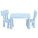 1 Keezi Kids Table and 2 Chairs Set Blue. Available at Crazy Sales for $119.95