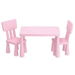1 Keezi Kids Table and 2 Chairs Set Pink. Available at Crazy Sales for $129.95