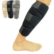Detailed information about the product 1 Pack Adjustable Shin Splint Support, Lower Leg Compression Wrap Increases Circulation, Reduces Muscle Swelling, Calf Sleeve for Men and Women (Black)