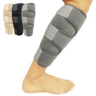 Detailed information about the product 1 Pack Adjustable Shin Splint Support, Lower Leg Compression Wrap Increases Circulation, Reduces Muscle Swelling, Calf Sleeve for Men and Women (Grey)