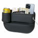 1 Pack Car Seat Gap Filler Organizer,Car Seat Organizer,Seat Gap Storage Box with Cup Holders,Car Leather Cup Holder Gap Bag Front Seat (Left Side). Available at Crazy Sales for $14.99