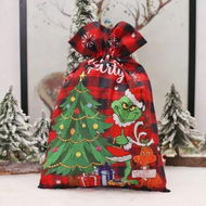 Detailed information about the product 1 Pack Christmas Santa Sack Large Christmas Gift Bag, Reusable Santa Drawstring Gift Bags for Christmas Party