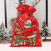 1 Pack Christmas Santa Sack Large Christmas Gift Bag, Reusable Santa Drawstring Gift Bags for Christmas Party. Available at Crazy Sales for $12.95