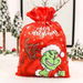 1 Pack Christmas Santa Sack Large Christmas Gift Bag, Reusable Santa Drawstring Gift Bags for Christmas Party. Available at Crazy Sales for $12.95