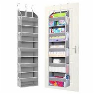 Detailed information about the product 1 Pack Over The Door Storage Organizer with 5 Pockets 10 Mesh Pockets, Hanging Organizers for Bedroom,Bathroom