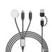 1 Pack Travel Essentials 3in2 Multi Fast Charging Cable for iPhone Apple Watch Charger Series X Portable TypeC Lightning Cable. Available at Crazy Sales for $19.99