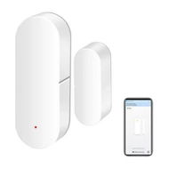 Detailed information about the product 1 Pack Wireless Window Sensor with App Notification Alert, Contact Sensor for Home Security, Compatible with Alexa Google Assistant