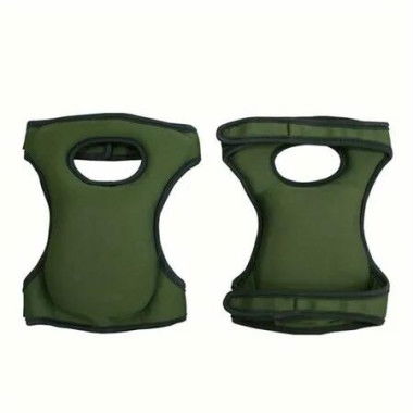 1 Pair Gardening Knee Pads Soft Neoprene Foam Thick Construction Work Roofing Heavy Duty Adjustable Strap Women Men Christmas Gift COL Green