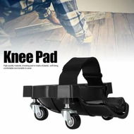 Detailed information about the product 1 Pair of Roller Knee Pads,Rolling Knee Creeper,Sliding Knee Pads with Universal Wheels,Color Black