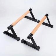 Detailed information about the product 1 Pair Parallettes Set Push-up Parallel Bar Stretch Double Rod Stand Fitness