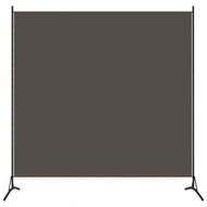 Detailed information about the product 1-Panel Room Divider Anthracite 175x180 Cm