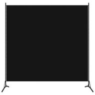 Detailed information about the product 1-Panel Room Divider Black 175x180 Cm