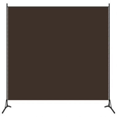 1-Panel Room Divider Brown 175x180 Cm