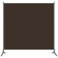 Detailed information about the product 1-Panel Room Divider Brown 175x180 Cm