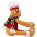 1 PCS Red Funny Knitted Gingerbread Man Curtain Tiebacks Christmas Window Drapes Holders with Buckles. Available at Crazy Sales for $15.99